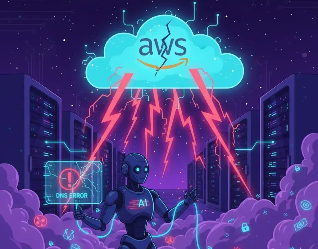 Behind the AWS Blackout: How a DNS Glitch Exposed Cloud Dependency Risks