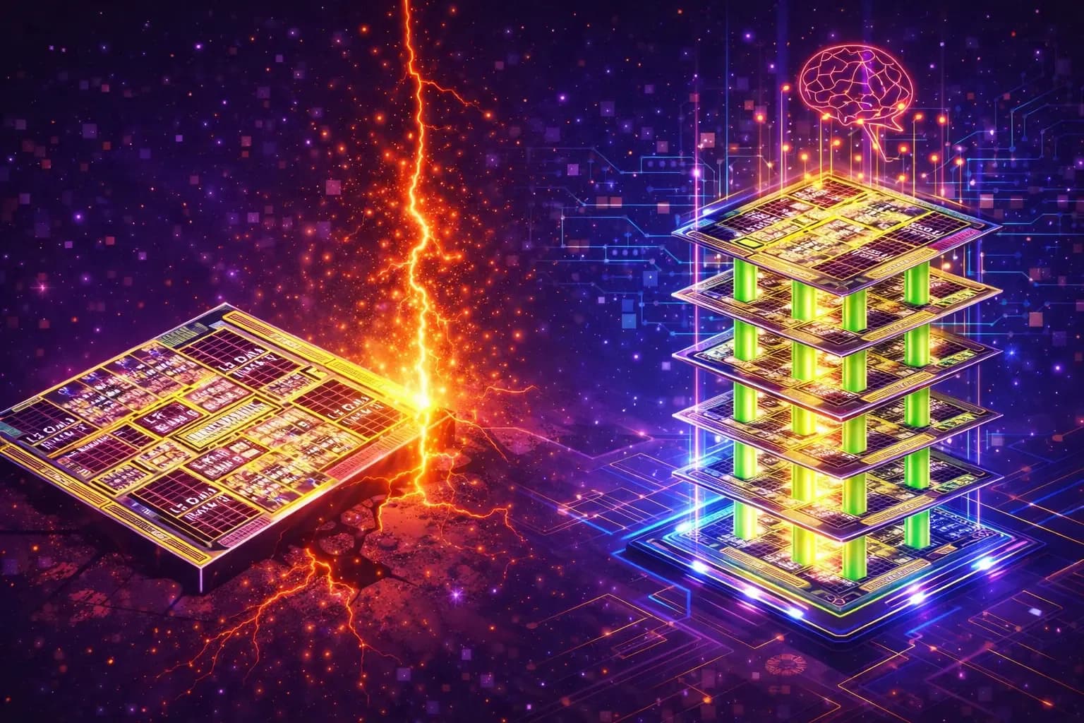 How 3D AI Chips Are Breaking the Memory Wall and Redefining the Future of AI Hardware