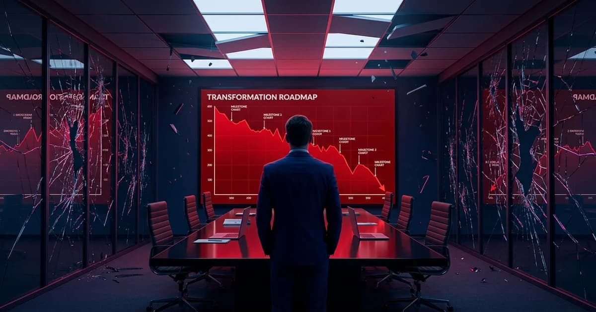 Why Your Digital Transformation Failed: It Was Never a Technology Problem