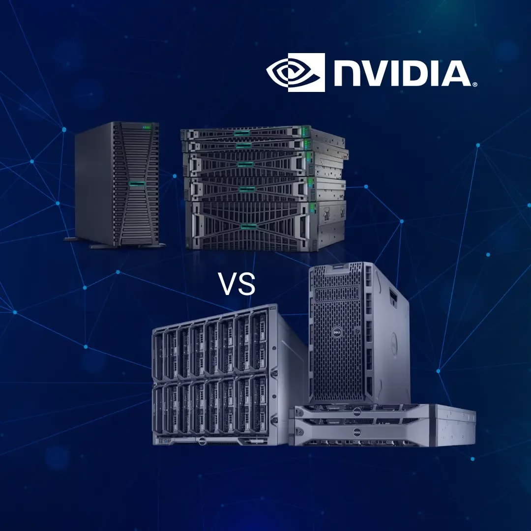 Comparison of Dell and HPE Enterprise Servers for LLM Inference with NVIDIA A100 GPUs