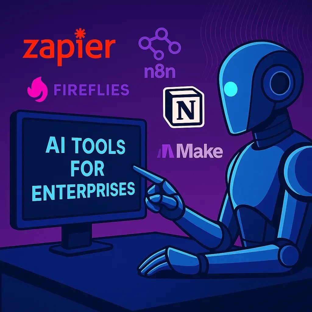 10 AI Tools Driving the Future of Enterprise Productivity and Automation