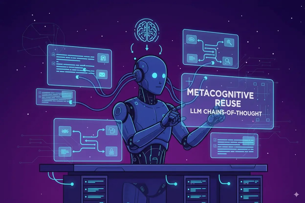 Metacognitive Reuse in LLMs: Unlocking the Power of Chains of Thought