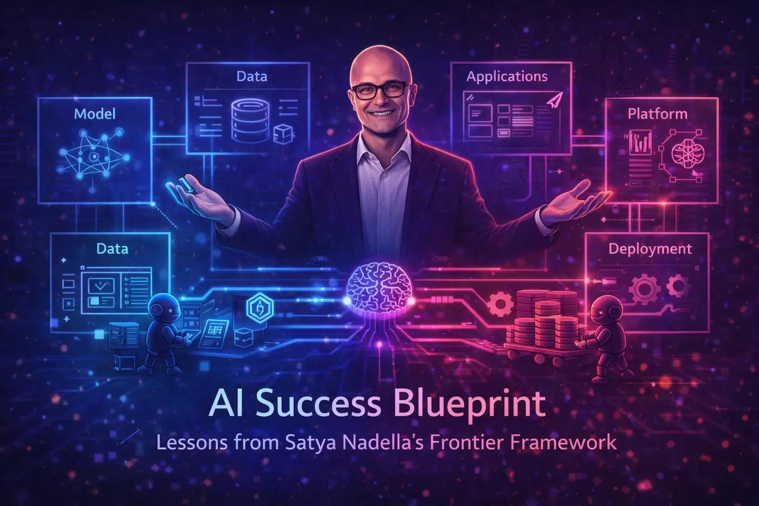 AI Success Blueprint: Lessons from Satya Nadella’s Frontier Framework