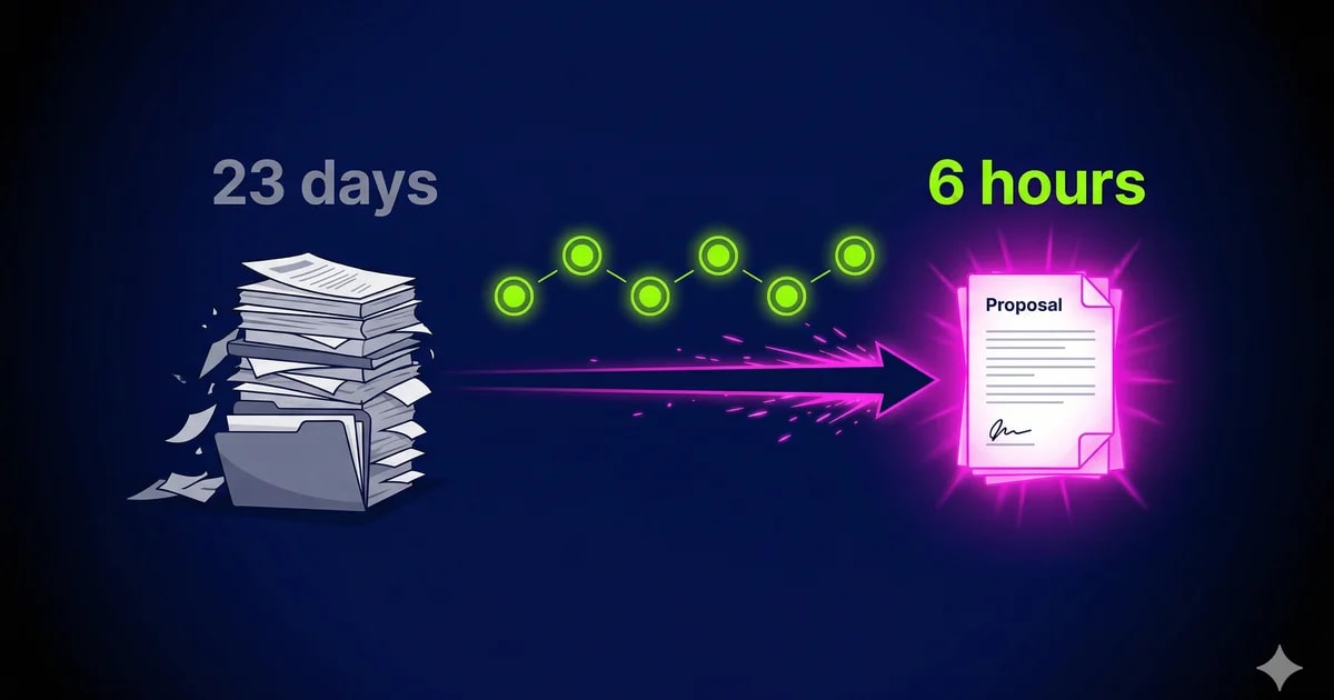 How to Reduce RFP Response Time from Weeks to Hours with AI