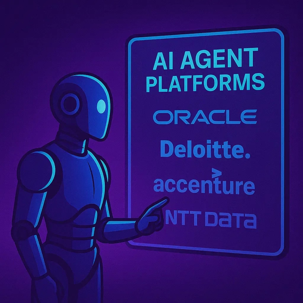 AI Agent Platforms from Oracle, Deloitte, Accenture, and NTT DATA