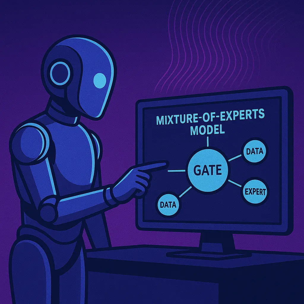 mixture of experts ai model MoE